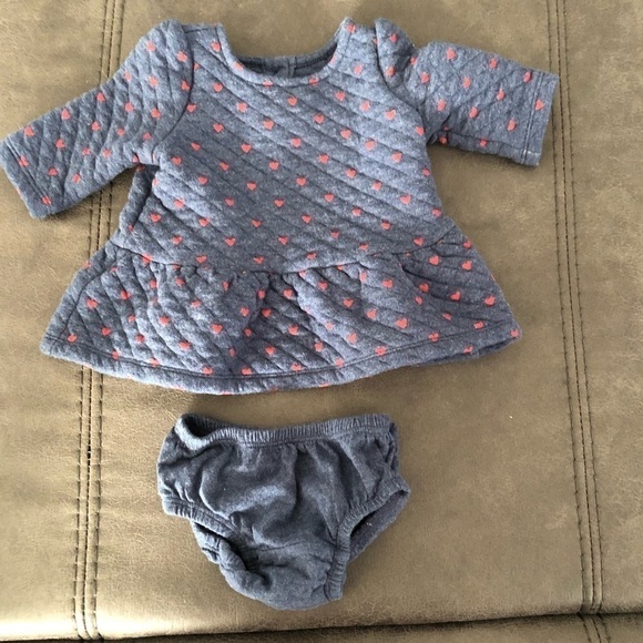 Gap Quilted Heart Dress - Picture 1 of 7